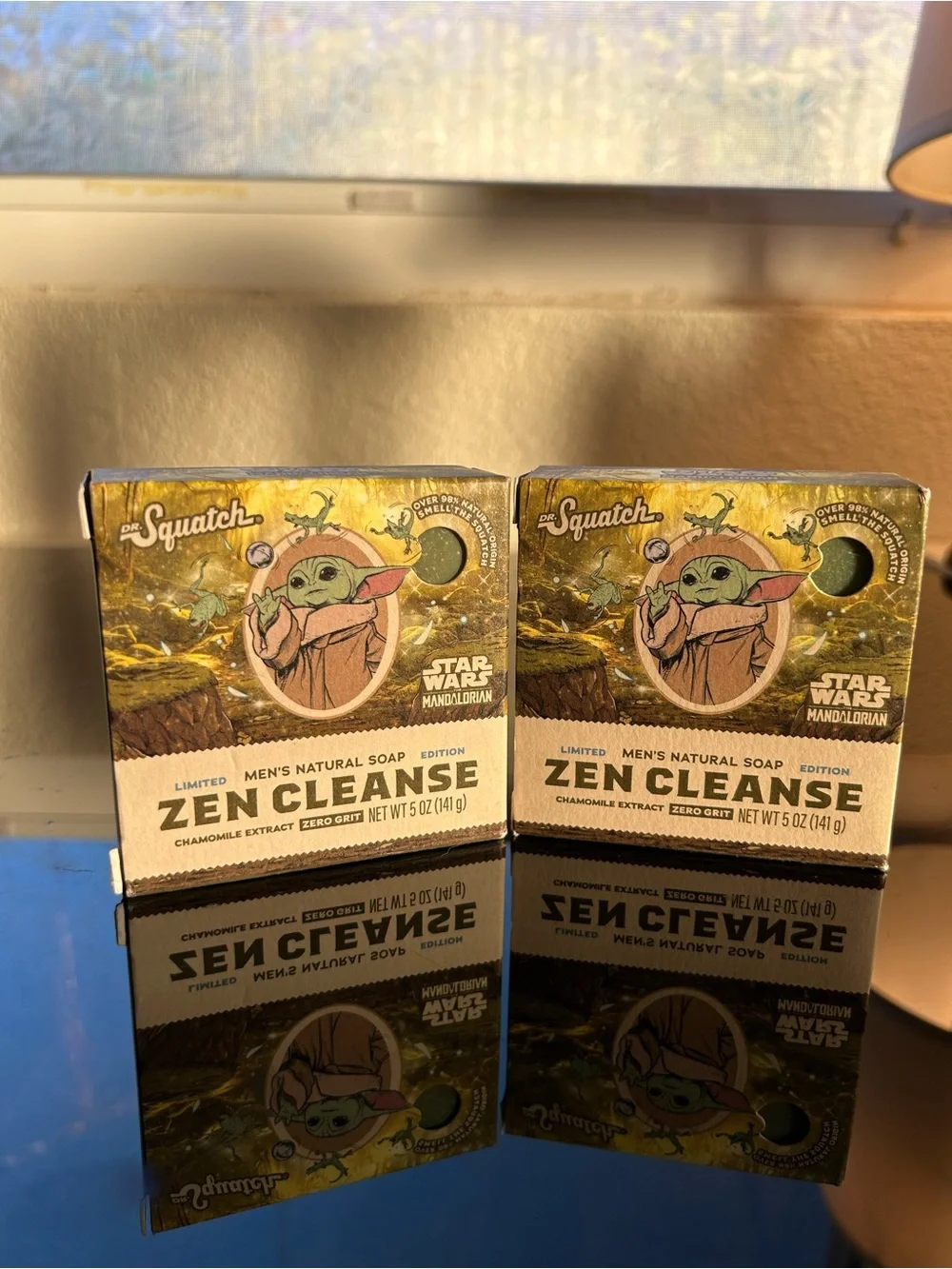 Bundle of 2 bars - Dr squatch men’s natural soap bar Yoda Star Wars zen cleanse